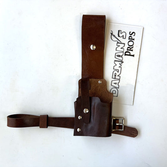 Fallout 10mm pistol gun Single drop leg holster