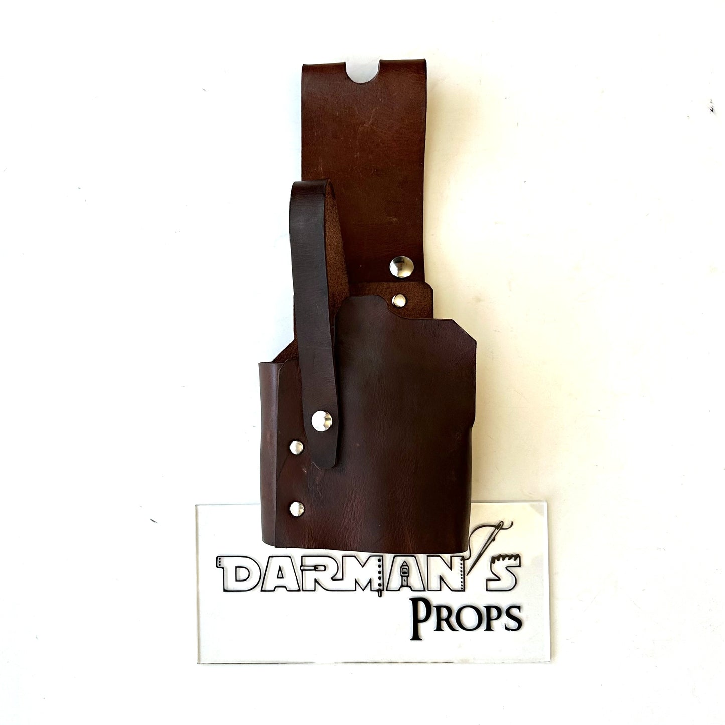 Fallout 10mm pistol with attachments Single drop leg holster