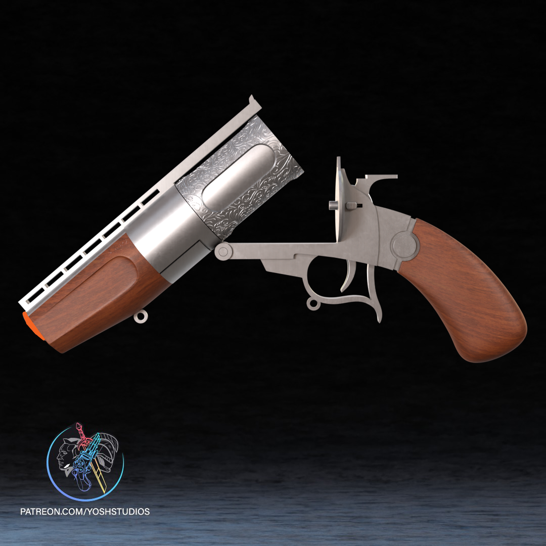 Fallout Cooper Howard Ghoul Gun Cowboy style Belt and holster rig