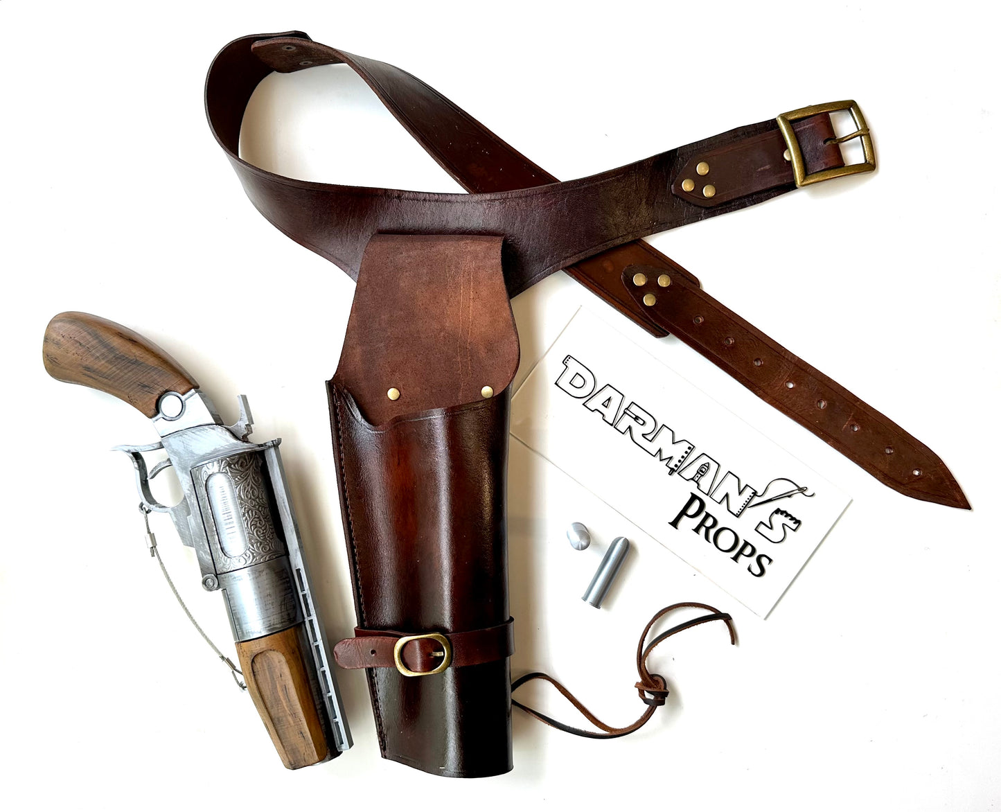 Fallout Cooper Howard Ghoul Gun Cowboy style Belt and holster rig