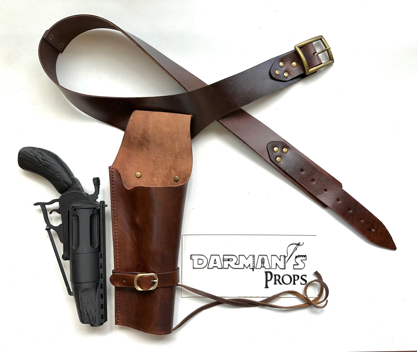 Fallout Cooper Howard Ghoul Gun Cowboy style Belt and holster rig
