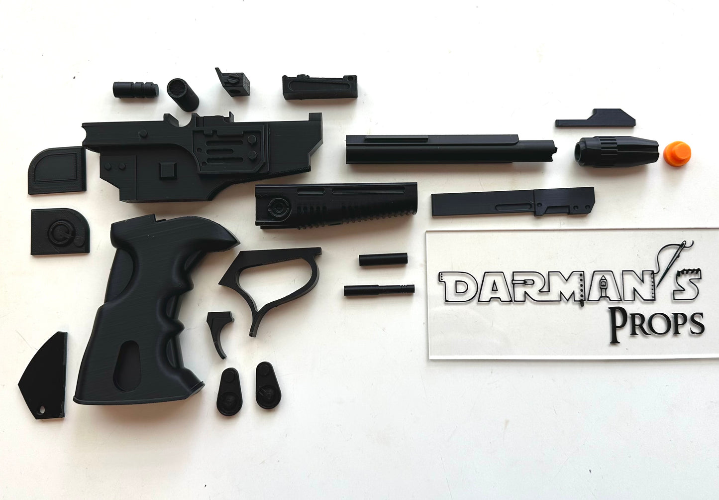 Mandalorian Imperial Commando Heavy Blaster pistol Single Drop Holster