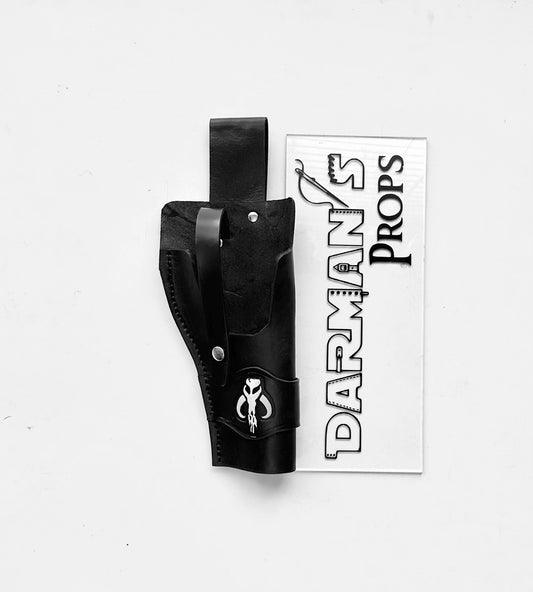 Jyn Erso A-180 Single drop Style Holster w/ Mythosaur Skull Stamp