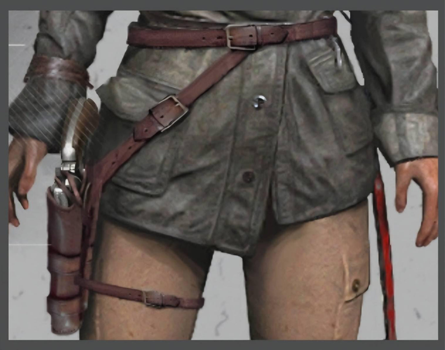 Lara Croft Belt and holster - Style 1