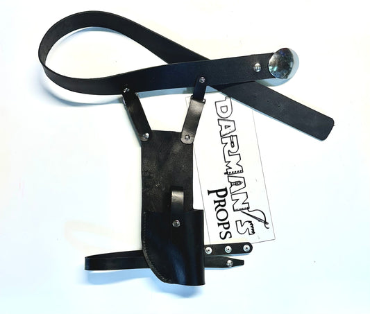 Luke Skywalker ANH Ceremonial Holster, Belt, & Buckle in black