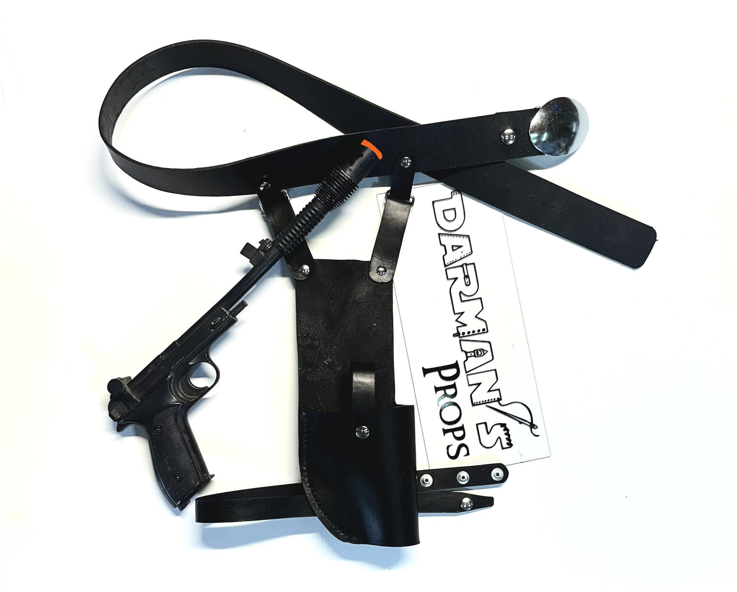 Luke Skywalker ANH Ceremonial Holster, Belt, & Buckle in black
