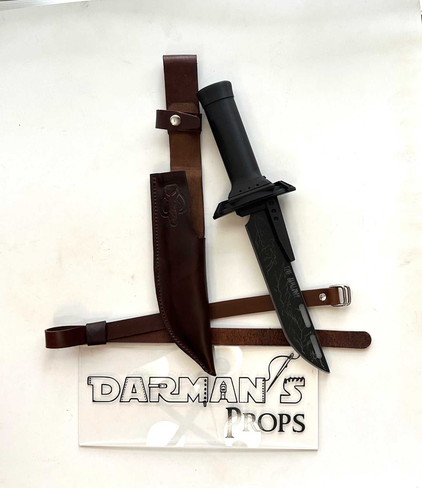Mandalorian Knife-Vibro blade Sheath Knife-VibroDagger