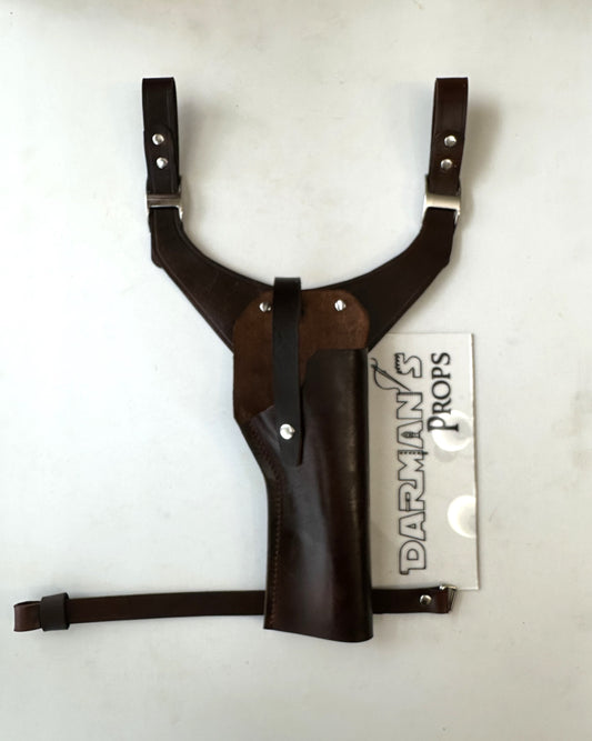 Mandalorian Imperial Commando Heavy Blaster pistol Y Drop Holster w/Keepers