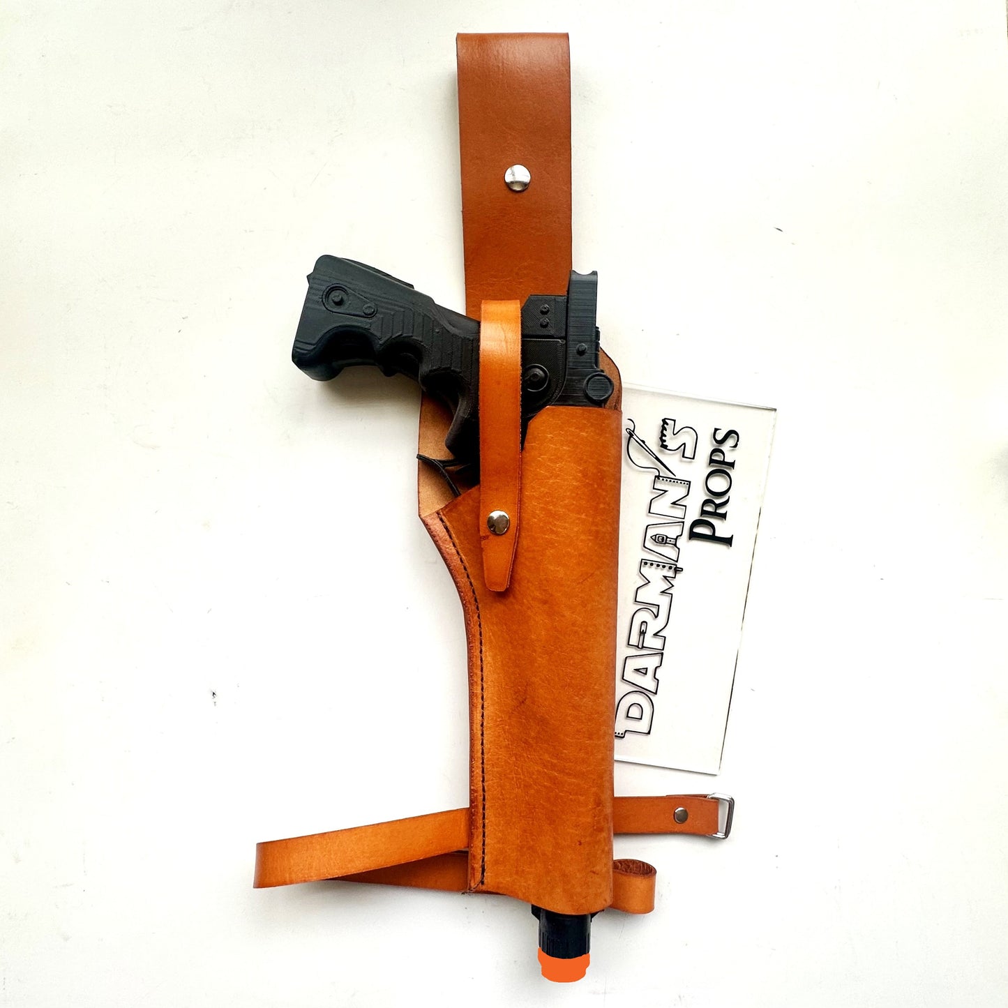 Mandalorian Imperial Commando Heavy Blaster pistol Single Drop Holster