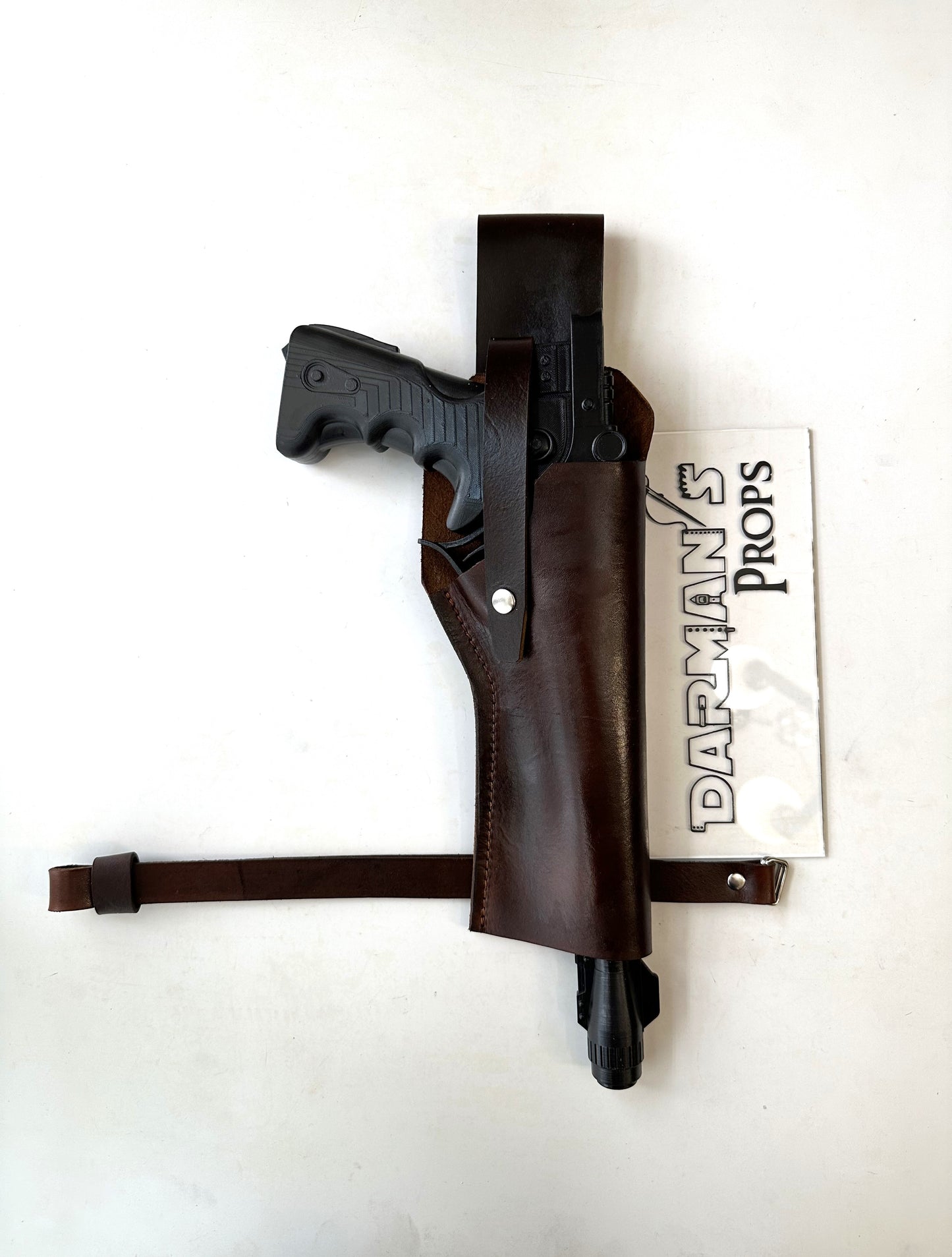Mandalorian Imperial Commando Heavy Blaster pistol Single Drop Holster