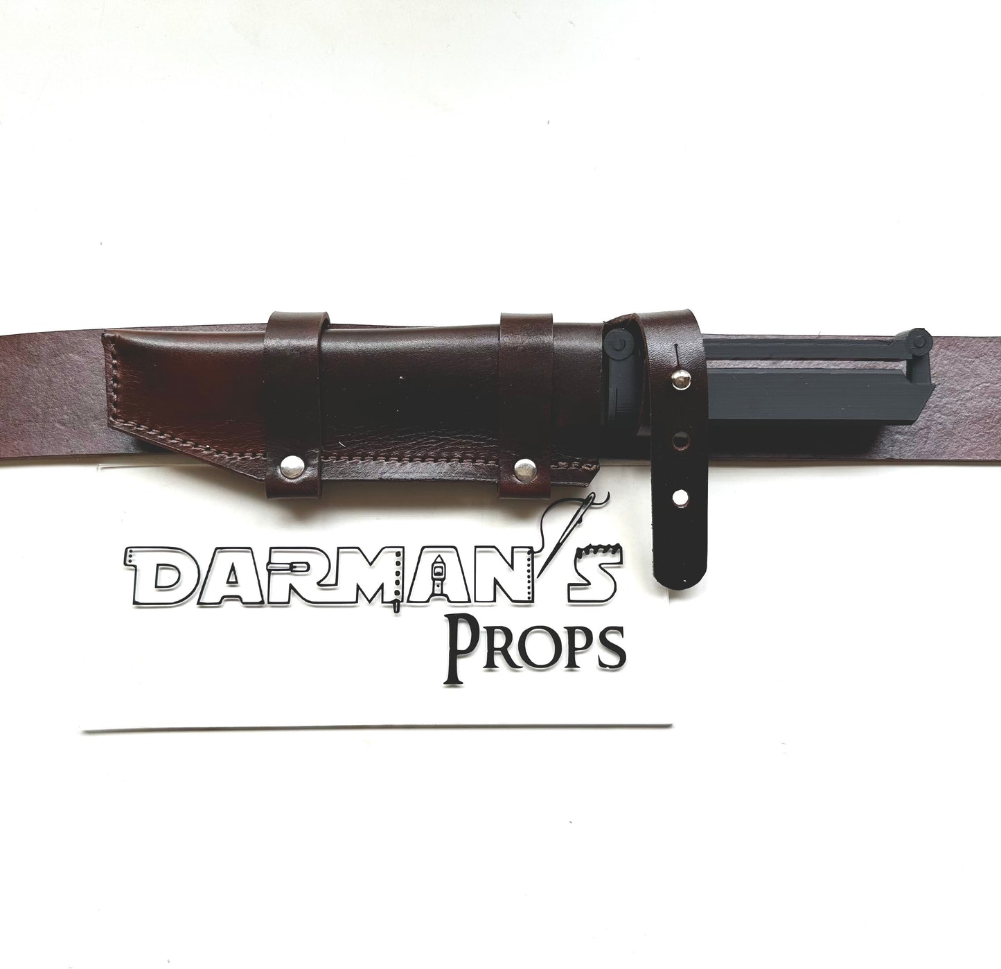 Mandalorian Horizonal style Vibro Blade Knife Sheath Holder Pouch