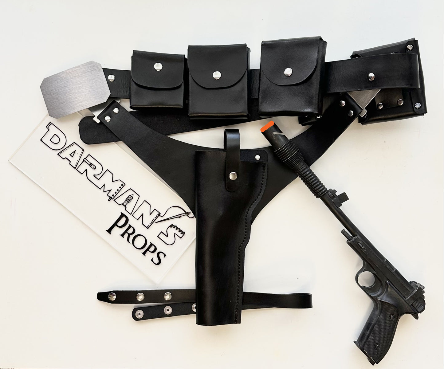Princess Leia Belt holster and 5 pouch rig from the Comic book cover art