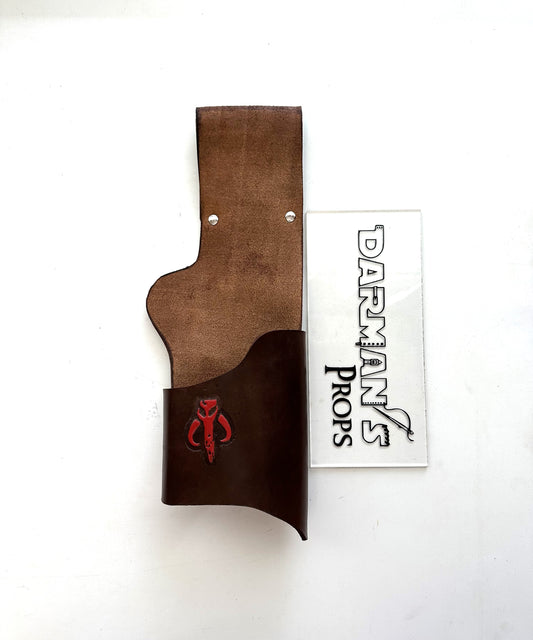 Mandalorian Officer SE-14R Holster with Mythosaur Skull stamp