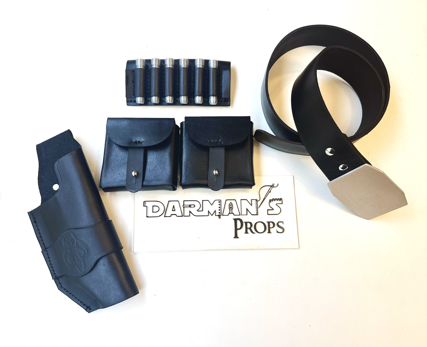 Westar 35 Mandalorian Belt Holster and 2 pouch rig