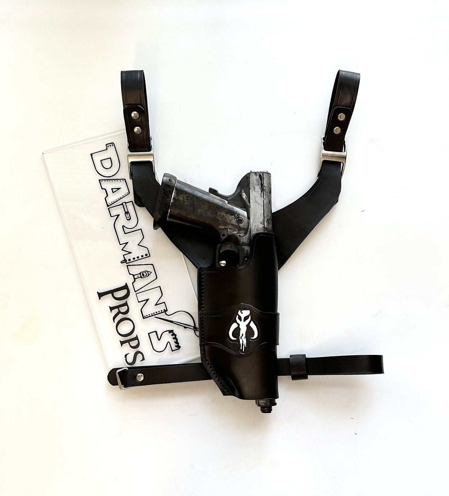 Westar 35 Mandalorian Y Drop w/ Keeper Holster w/ Mythosaur Skull Stamp