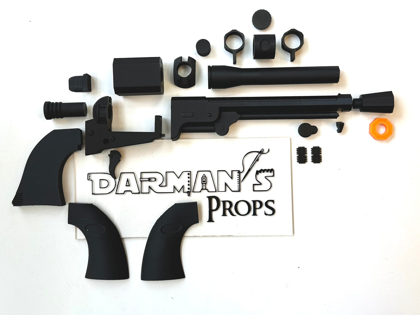 Cad Bane Cowboy Style y Drop holster w/ Mythosaur Skull Stamp