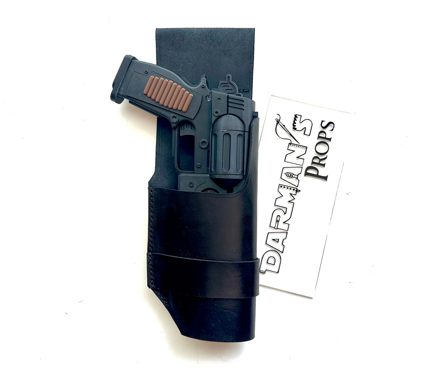 Fallout Brotherhood of Steel Squire 10mm Revolver on the Belt Holster