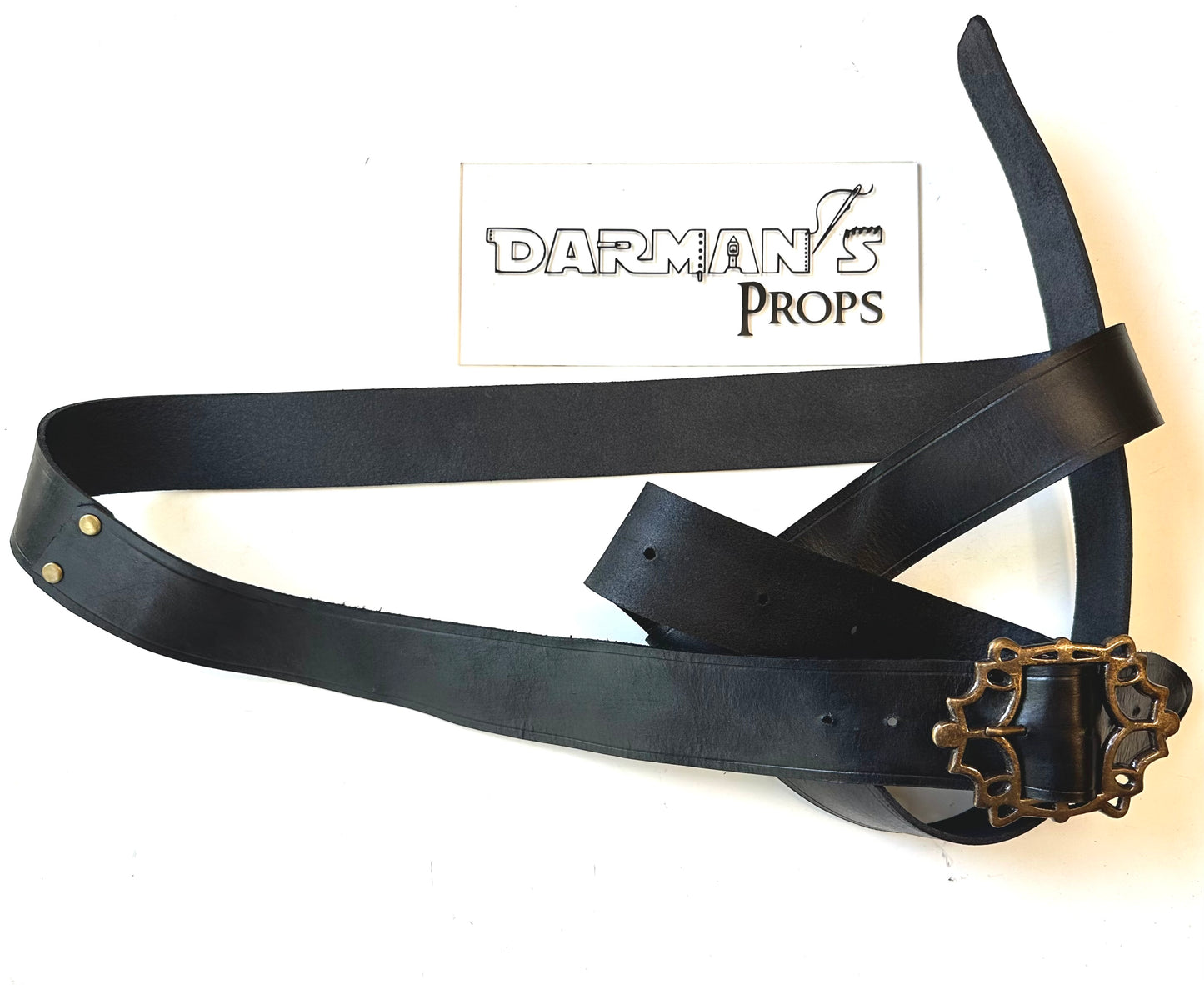 Pirate Cutlass Holder and Flinlock holster over the shoulder belt Bandolier