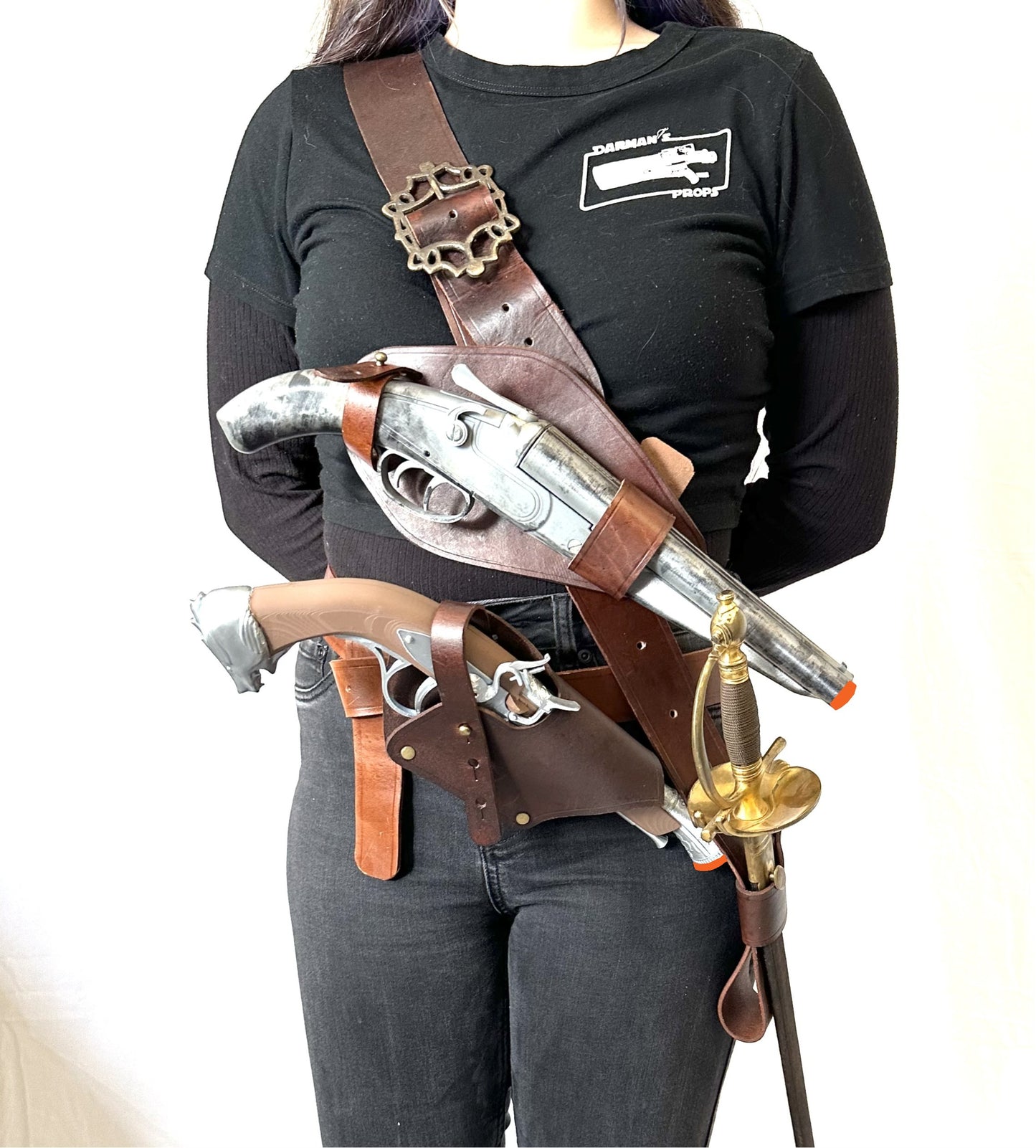 Pirate Flintlock musket pistol holster Style 1