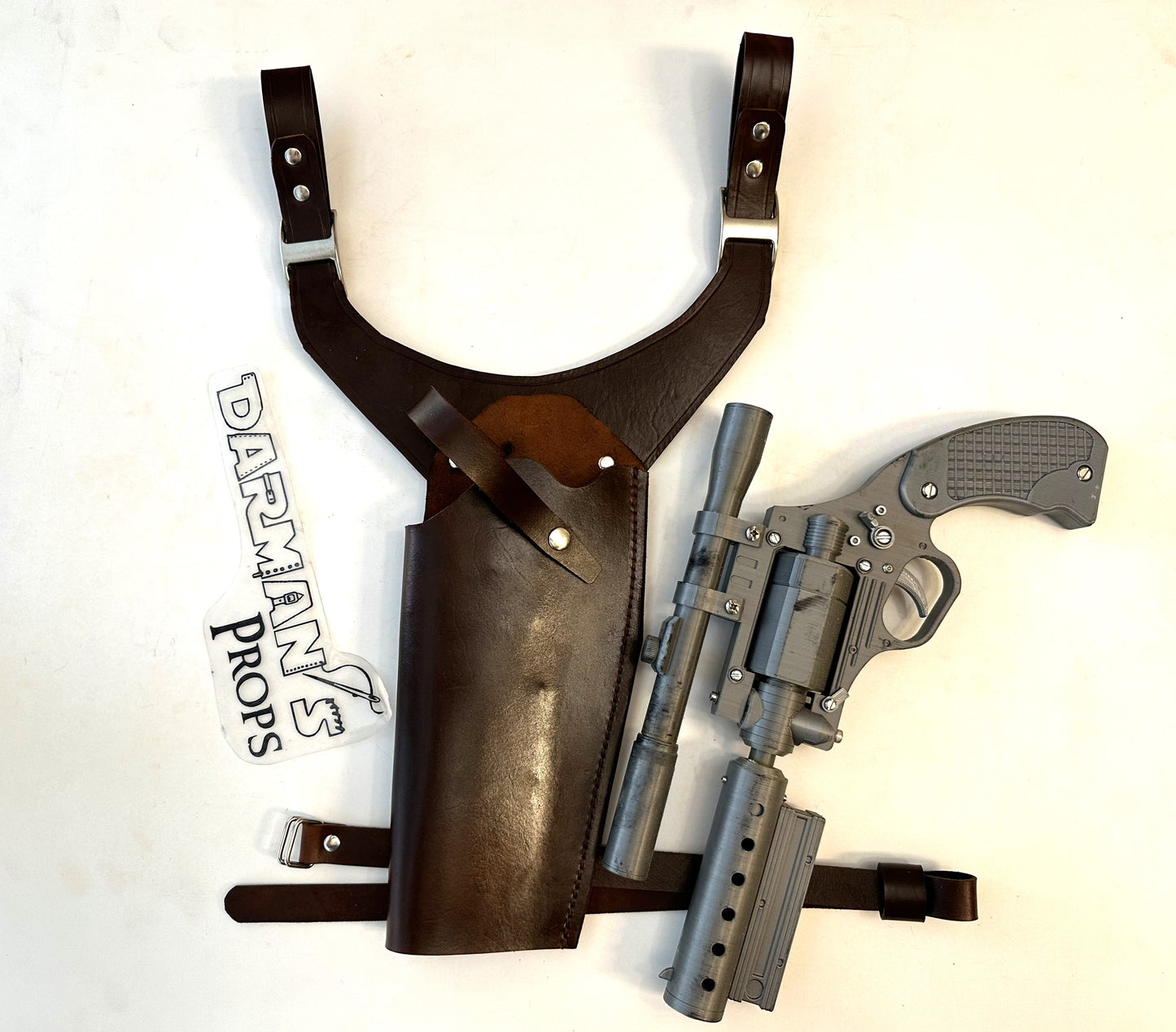 DG-29 Tobias Becket Blaster "Y" drop Holster w/ Keepers