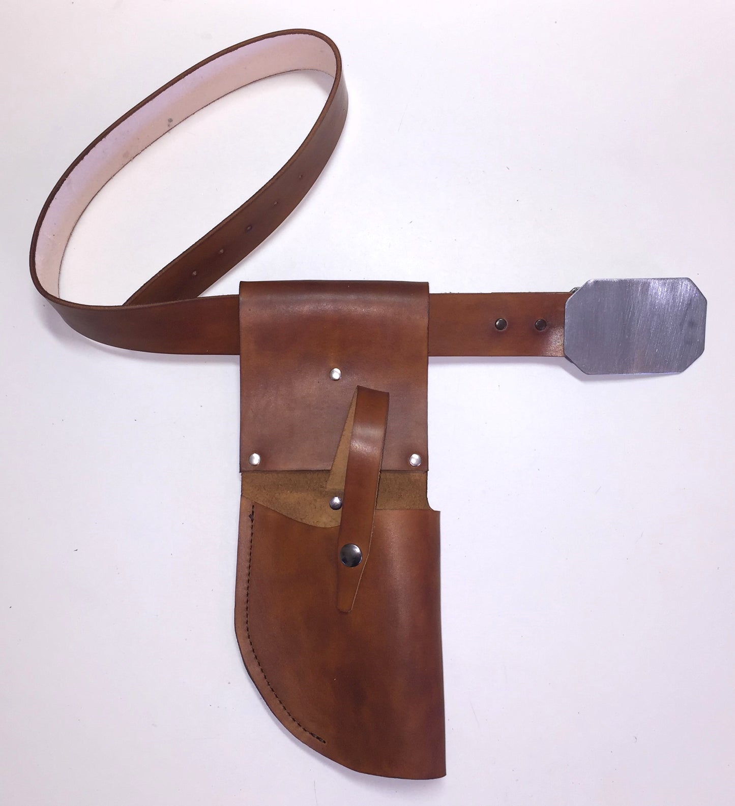Accurate DH-17 Holster, Belt, And Buckle in Brown Rebel Fleet Trooper rig