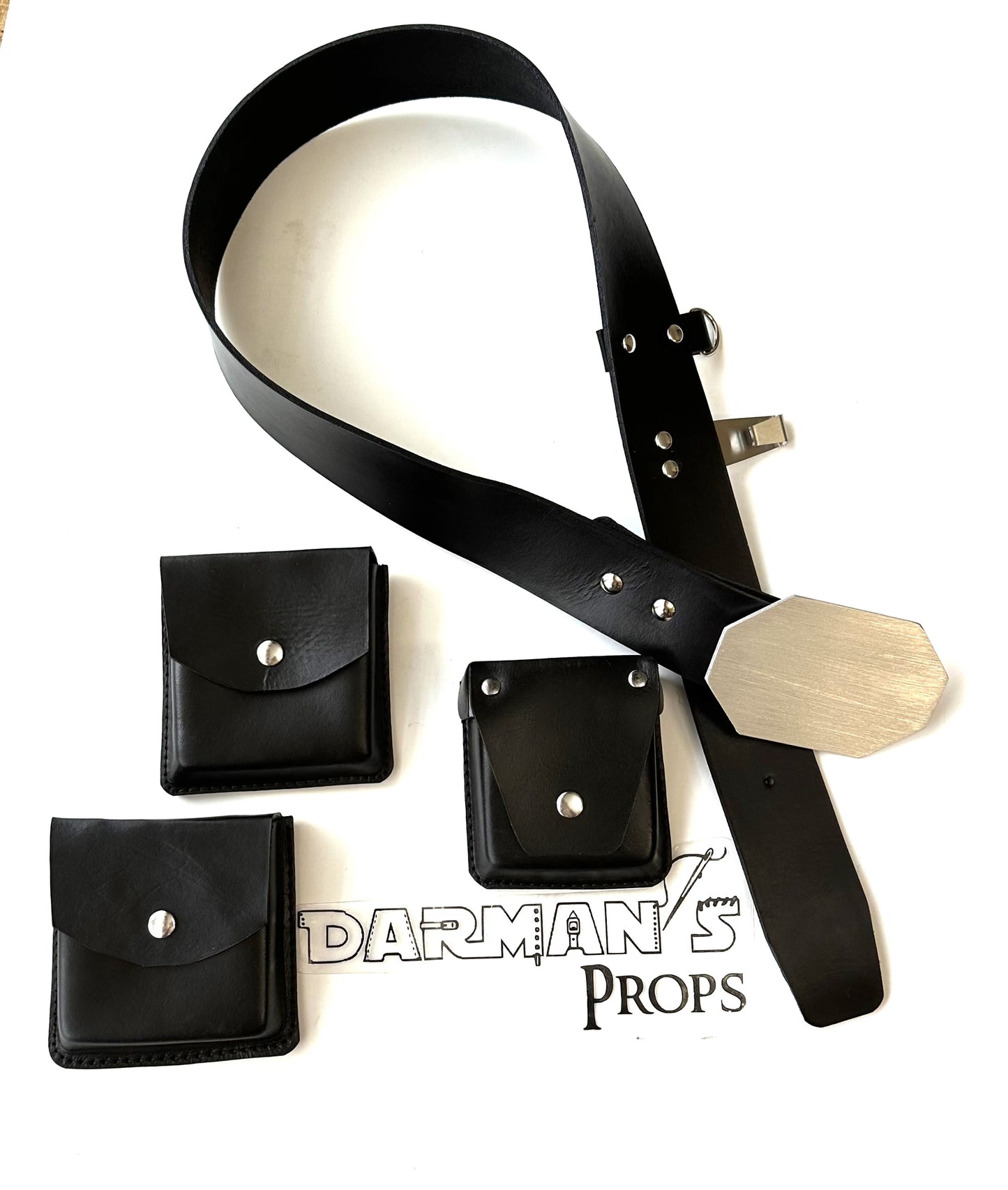 Hoth Luke Skywalker ESB Pilot Belt, and 3 pouches Rig