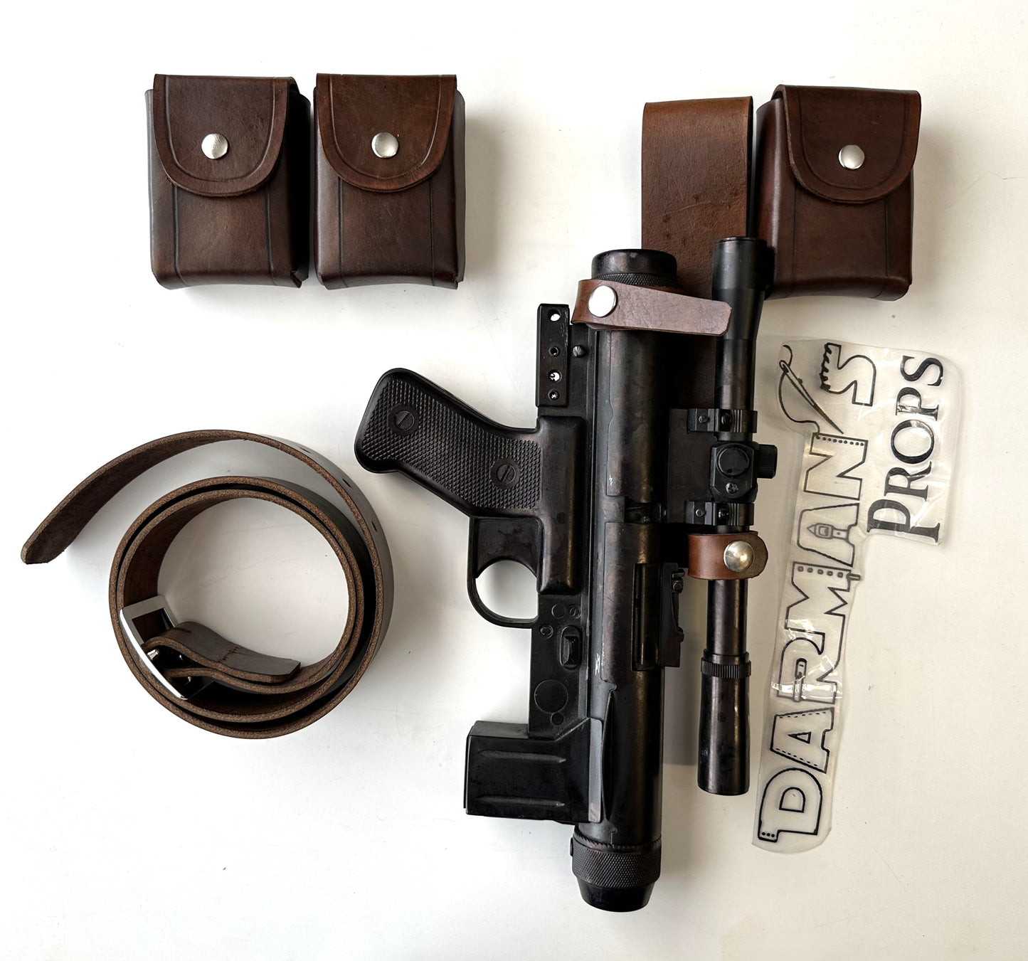 Sabe Imperial Death Trooper belt, holster, and 3 pouch Rig