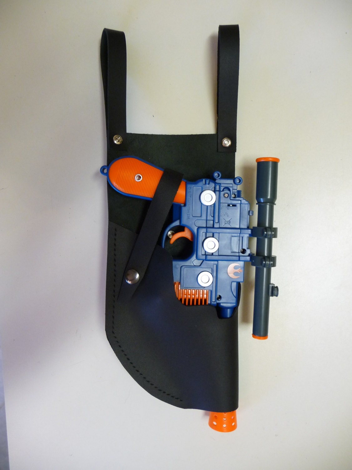 DL-44 w/ side mount scope HOLSTER in 4 oz. black