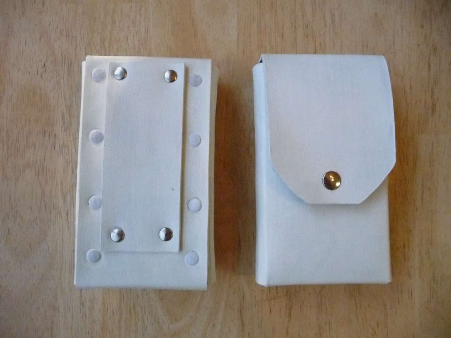 Stormtrooper brass binders pouch in White, also great for trading card, cell phone
