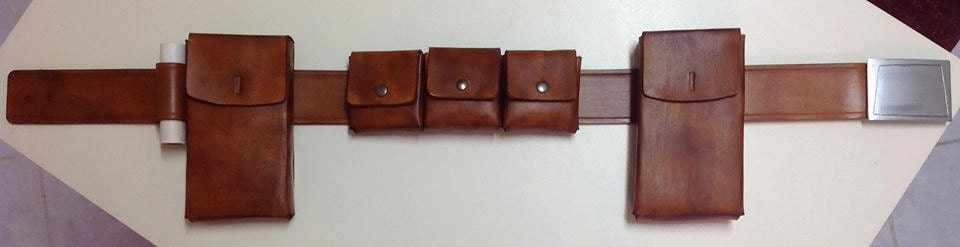 Sabine Wren Belt, comm, and 5 pouch rig