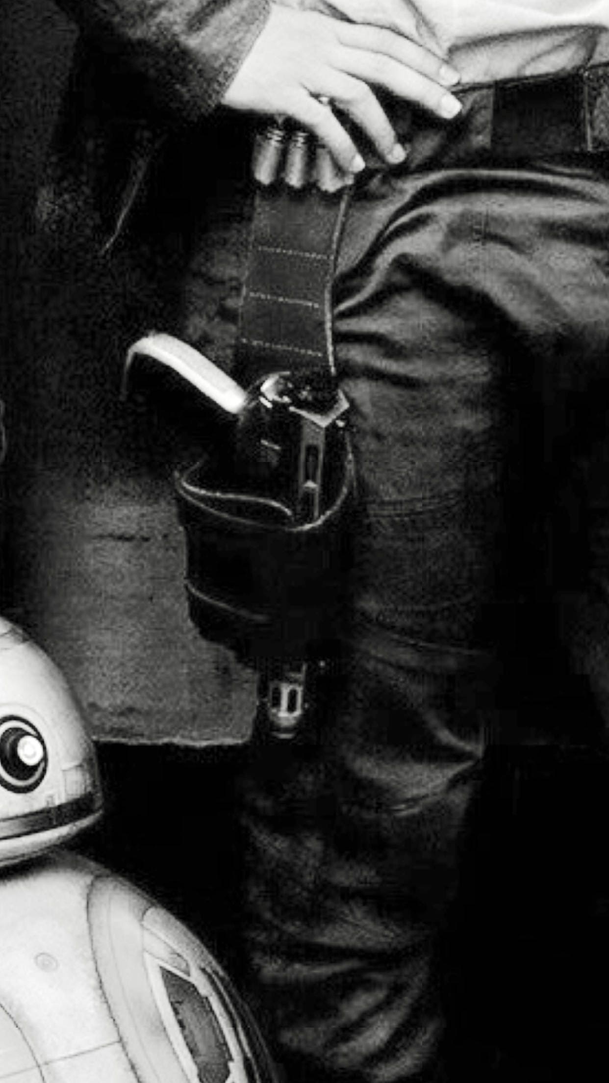 Poe Dameron Glie-44 Holster and belt Rig TLJ