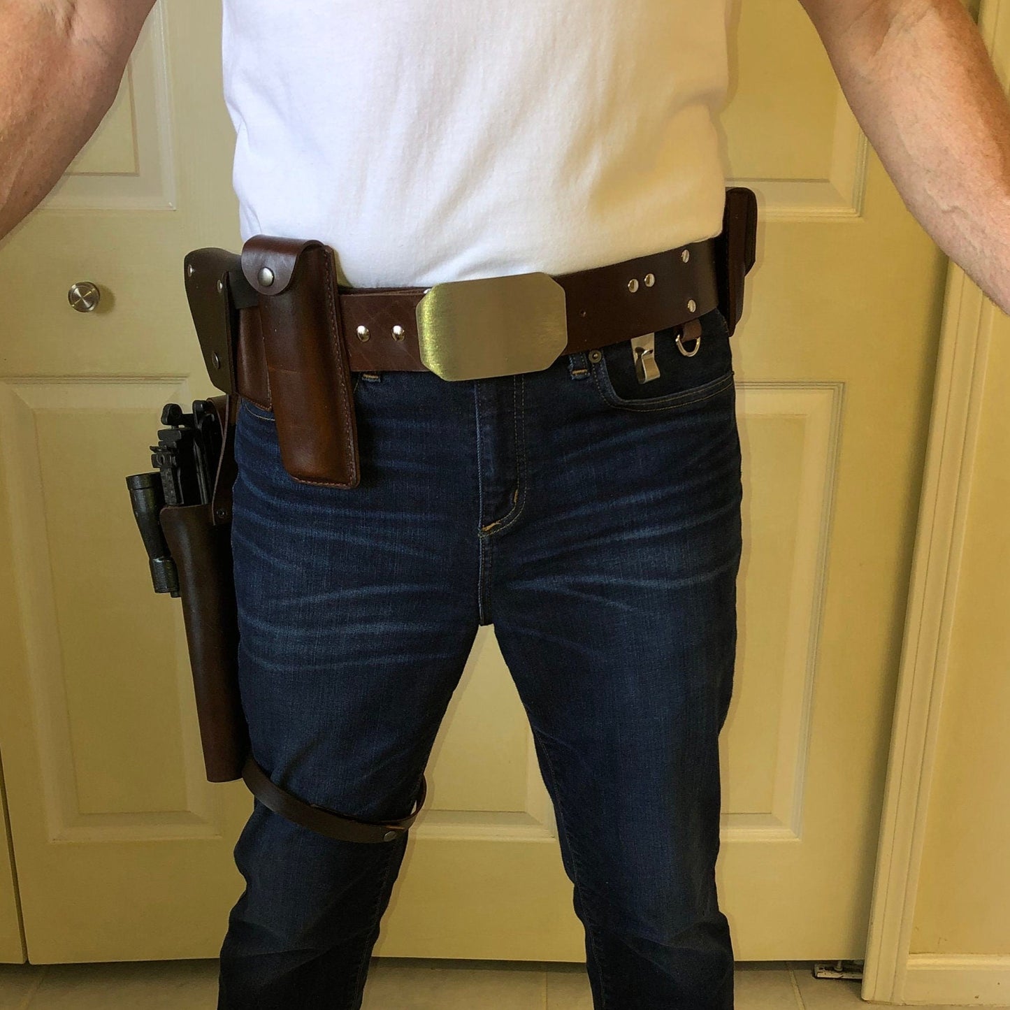 DL-44 Bespin Luke Skywalker ESB Holster, Belt, and 4 pouches Rig