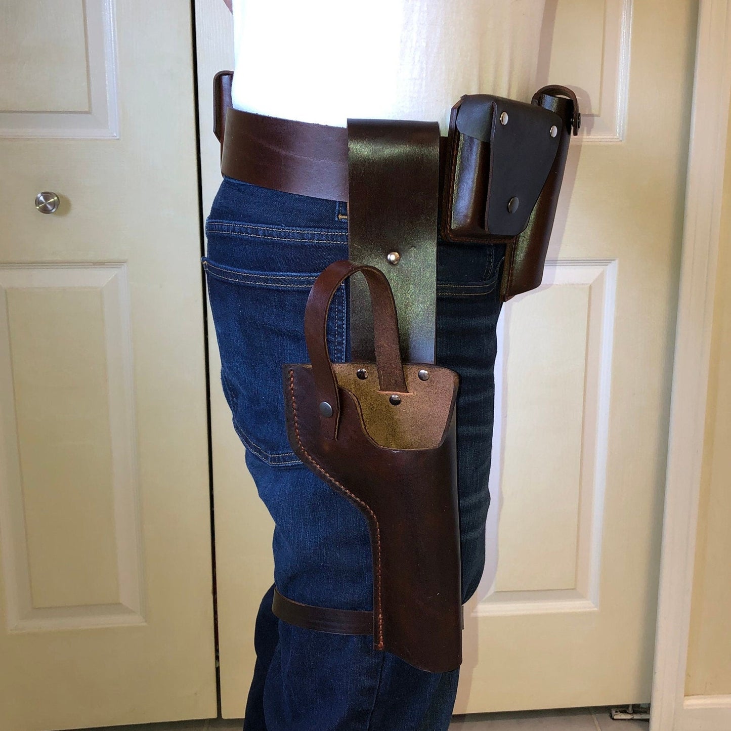 DL-44 Bespin Luke Skywalker ESB Holster, Belt, and 4 pouches Rig