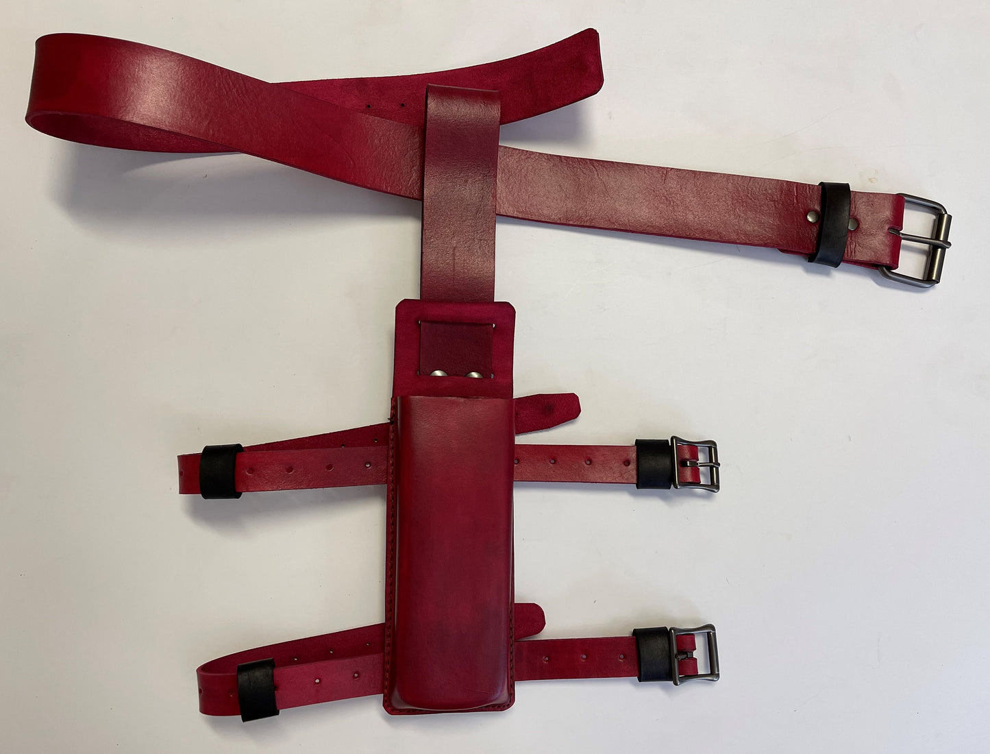 Daredevil Belt and Billy Club drop pouch set