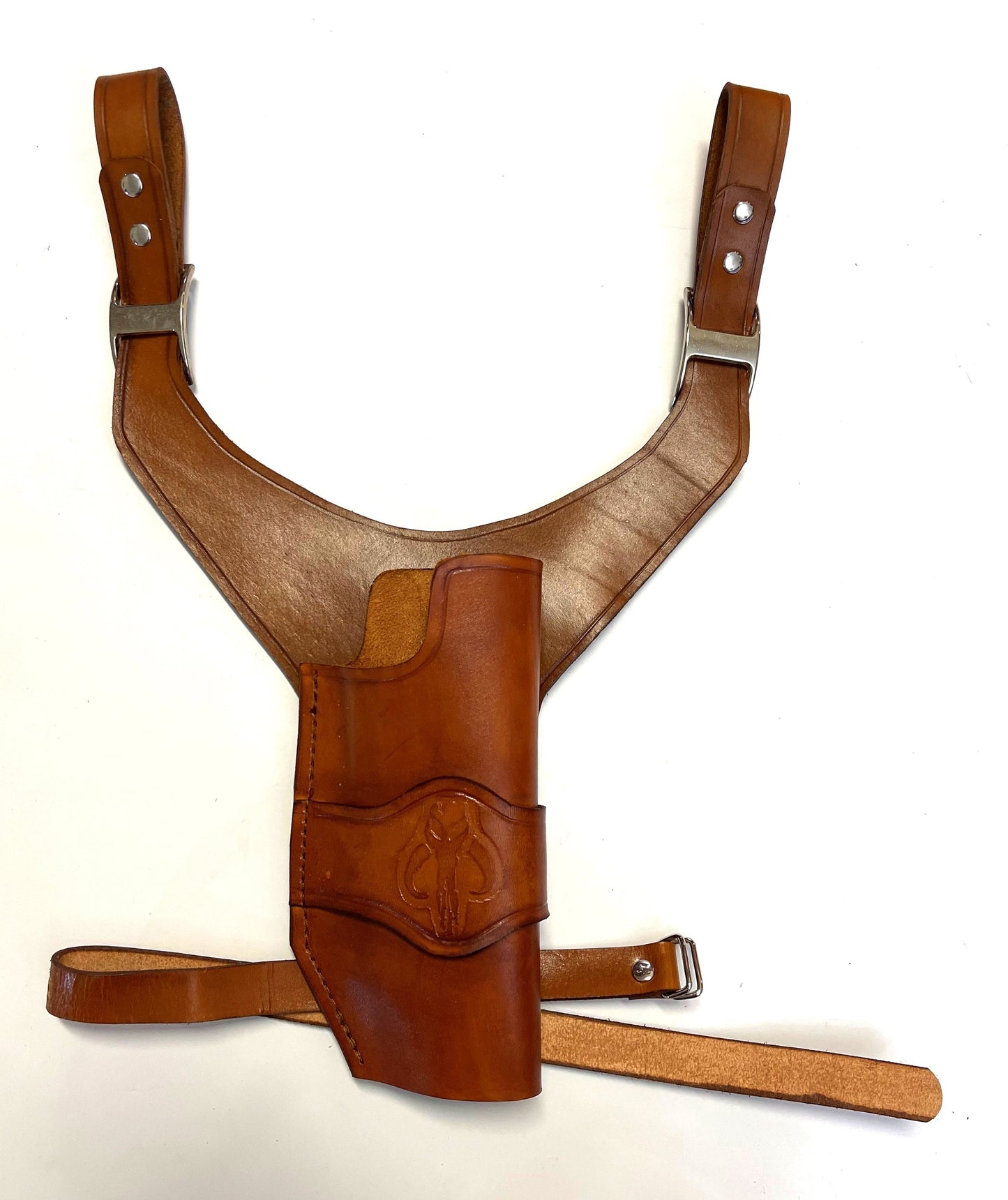 Westar 35 Mandalorian Y Drop w/ Keeper Holster w/ Mythosaur Skull Stamp