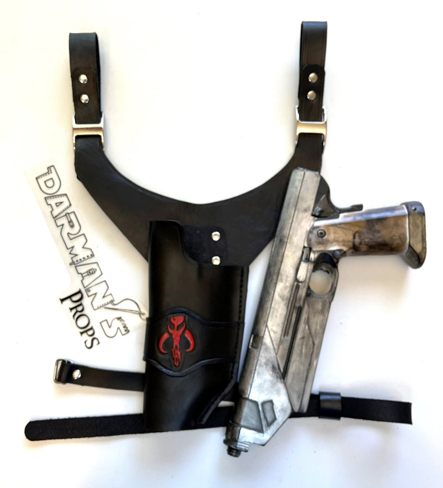 Westar 35 Mandalorian Y Drop w/ Keeper Holster w/ Mythosaur Skull Stamp