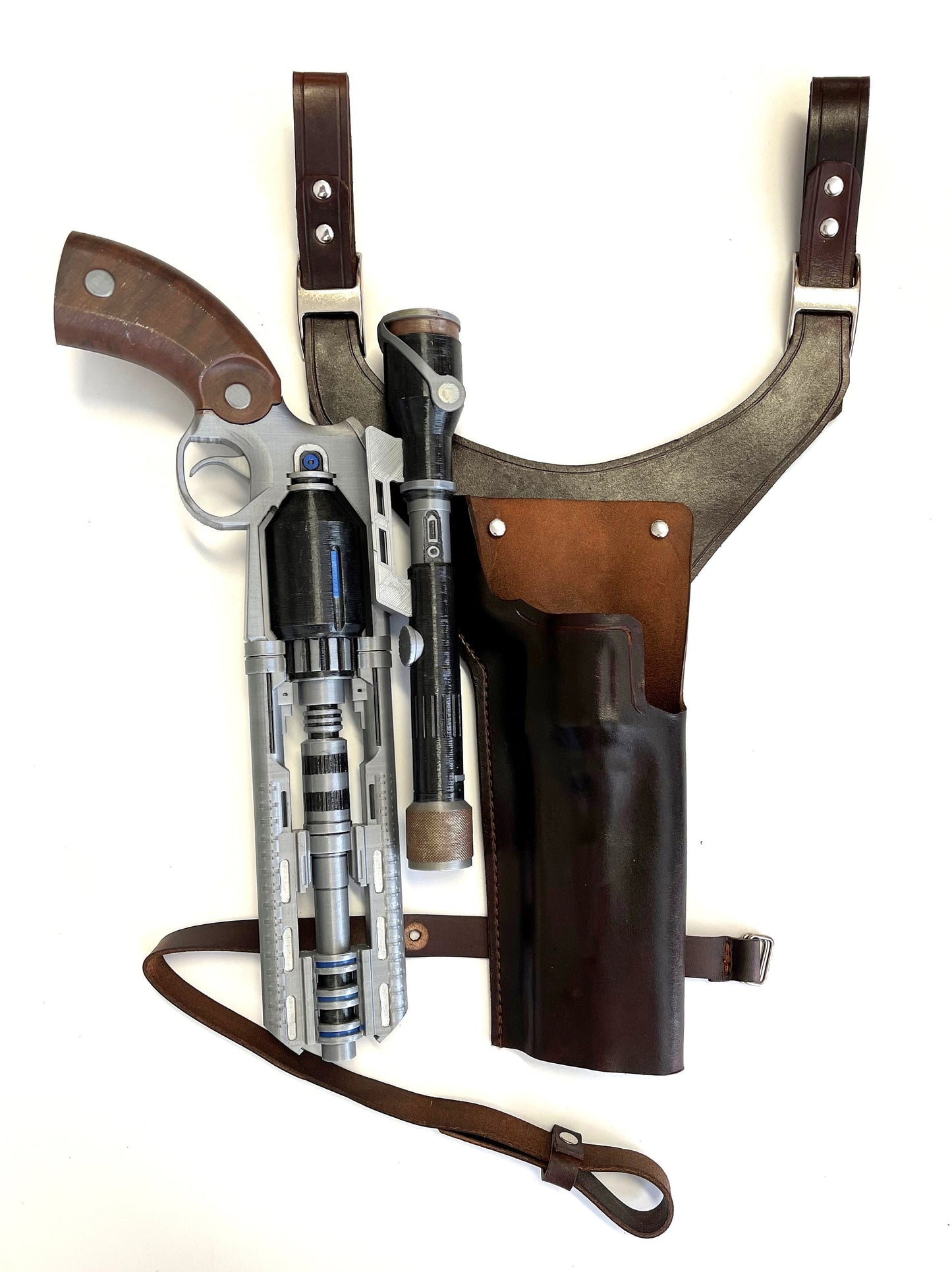 Knights Of The Old Republic Mandalorian Smuggler Blaster Holster w/keeper