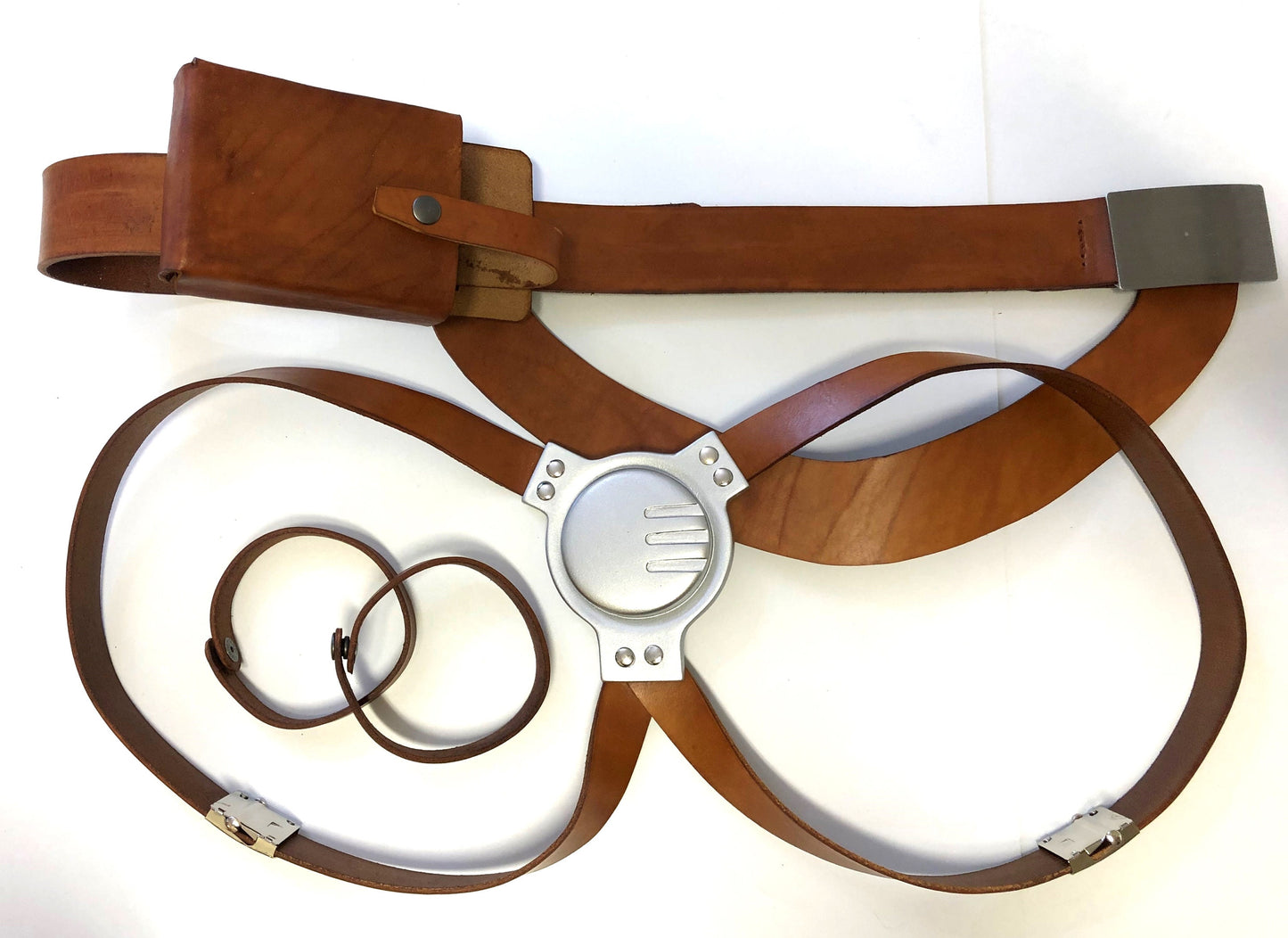 Mara Jade Belt, Rear Holdout holster Rig with Matching arm bands and Harness Set
