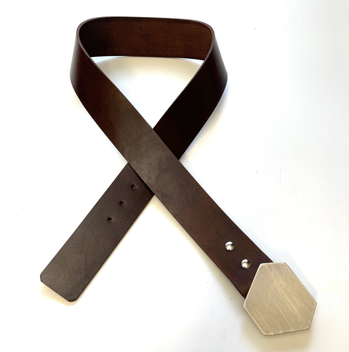 Belt with a Doc Aphra style Buckle in Brown or Black