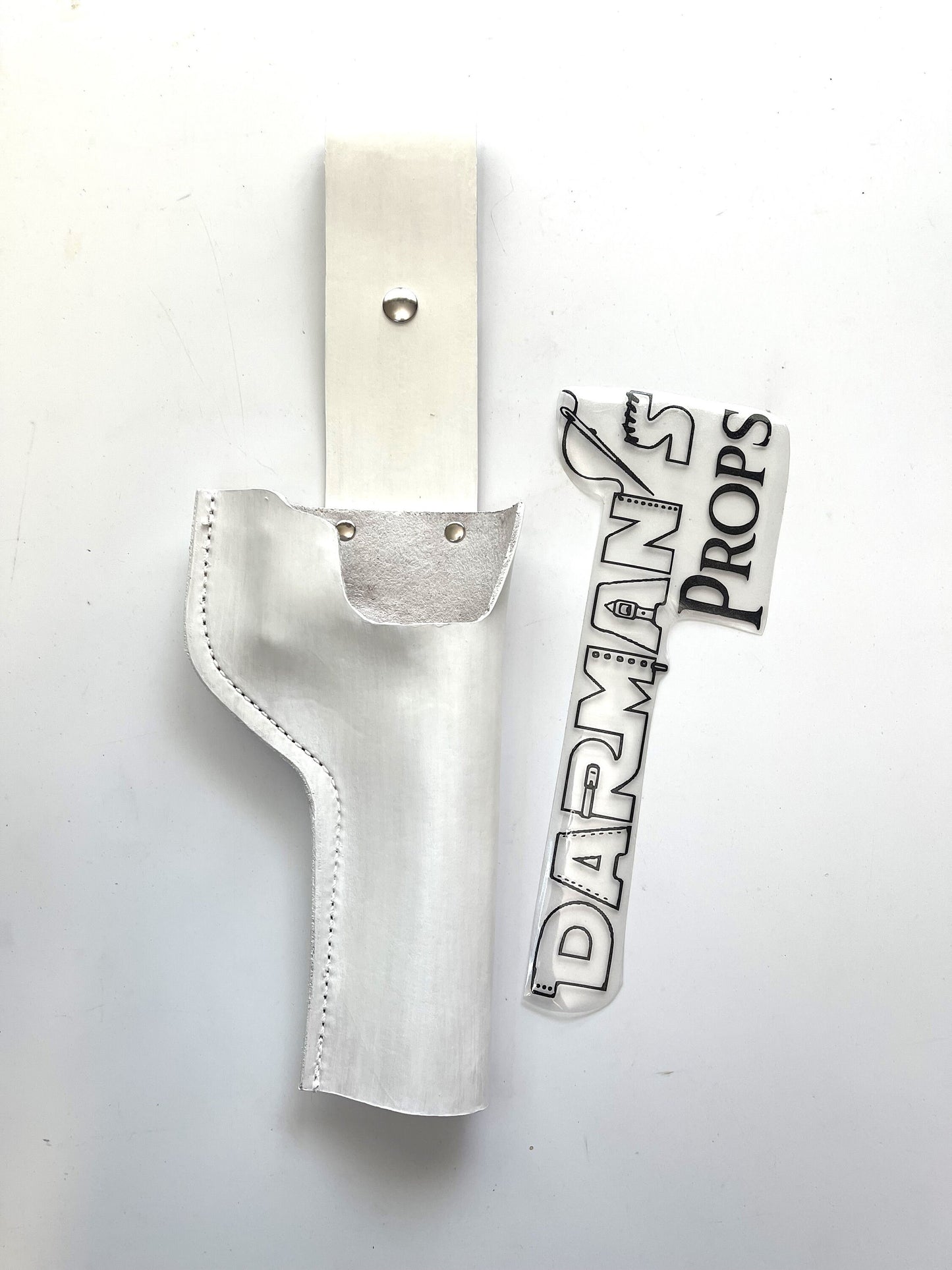 DL-44 ESB w/ side mount scope Holster in white