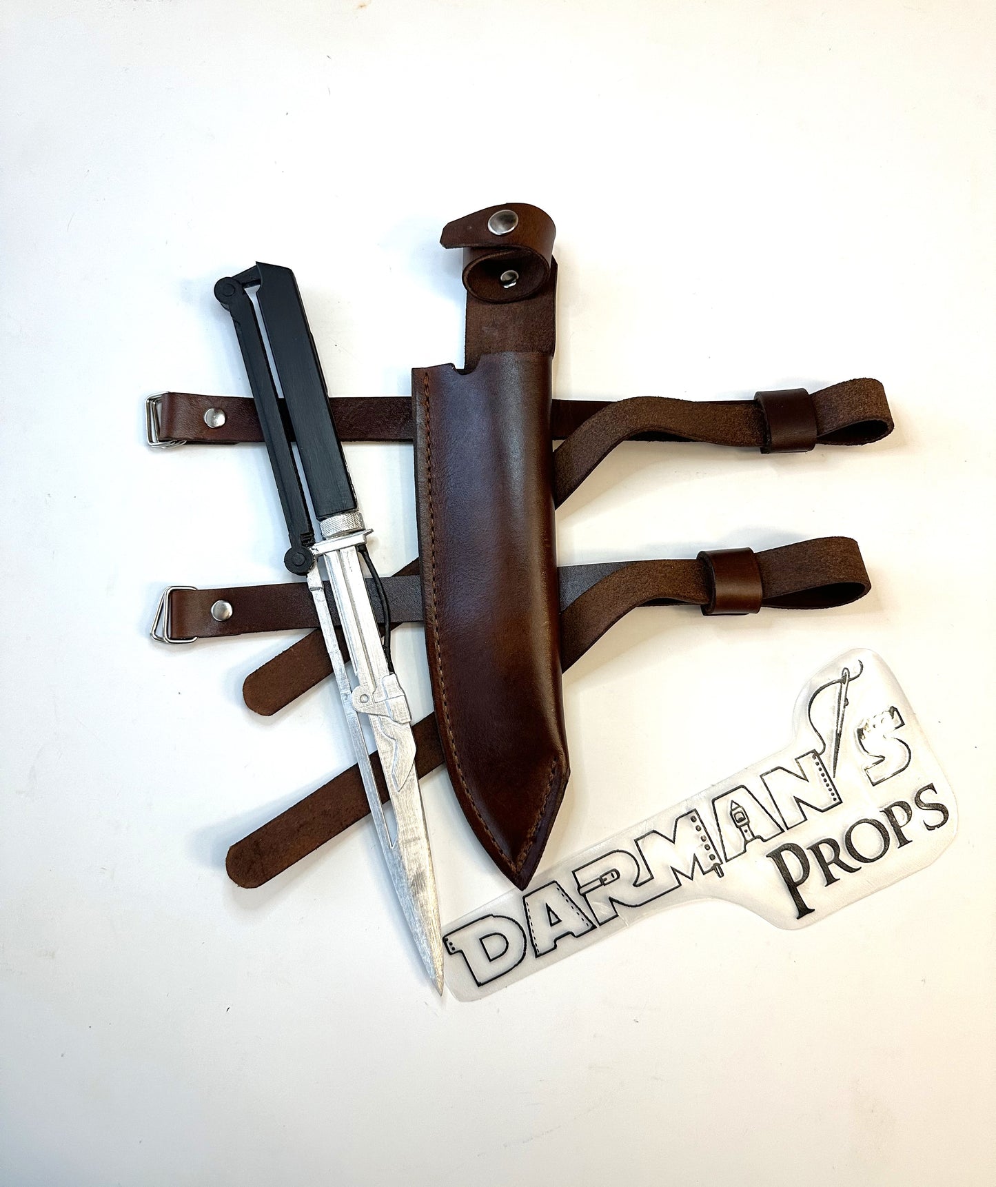 Mandalorian Vibro Blade Knife Sheath Holder Pouch