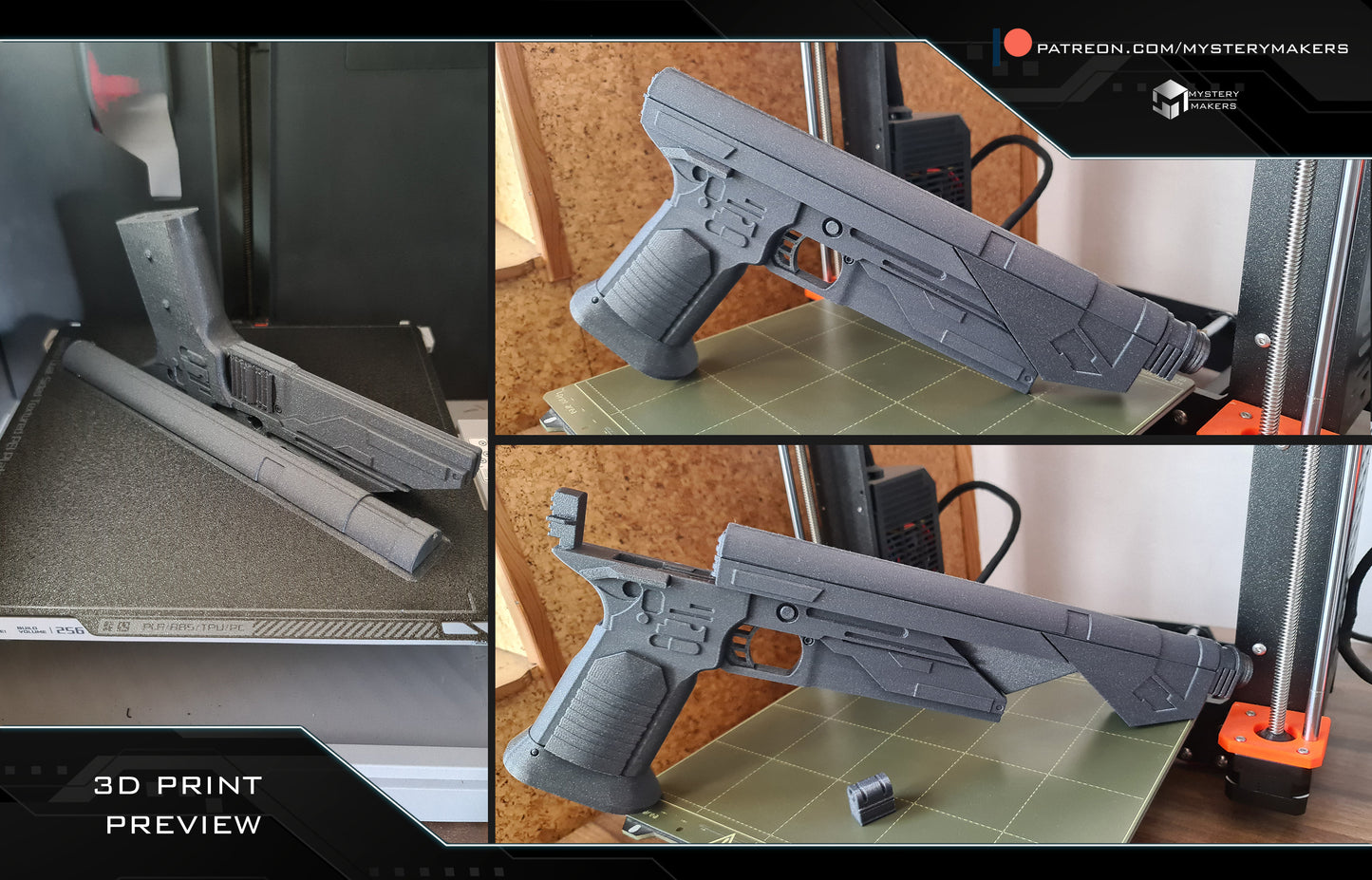 Sabine Wren Westar 35 Blaster Prop set of 2