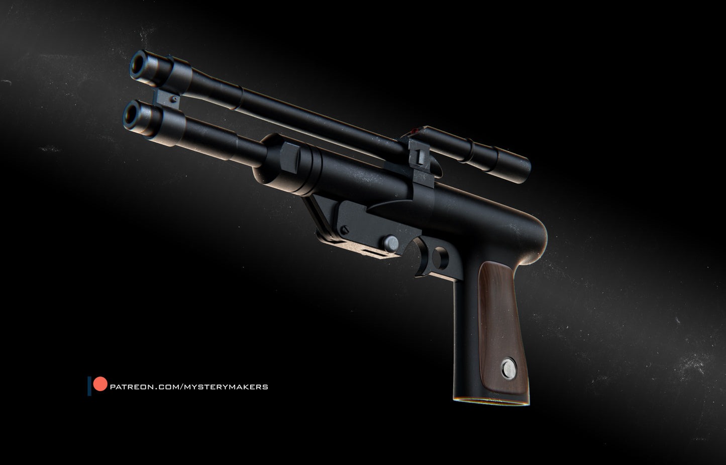 The Book of Fett Boba Fett Blaster Prop ONLY