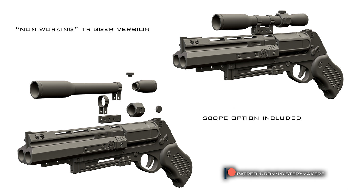 RSKF-44 Tobias Becket Blaster Prop