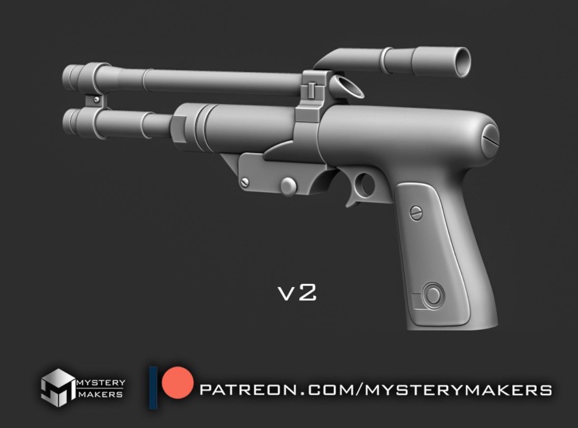 The Book of Fett Boba Fett Blaster Prop ONLY