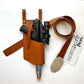 DH-17 Holster, Belt, And Buckle in Brown Rebel Fleet Trooper rig