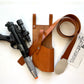 DH-17 Holster, Belt, And Buckle in Brown Rebel Fleet Trooper rig