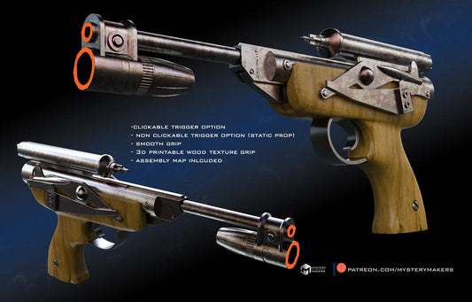 DL-18 N5s Lando Calrissian Skiff Guard Blaster