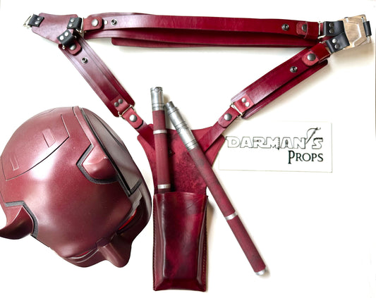 Daredevil 2003 Affleck Belt and Stick pouch set