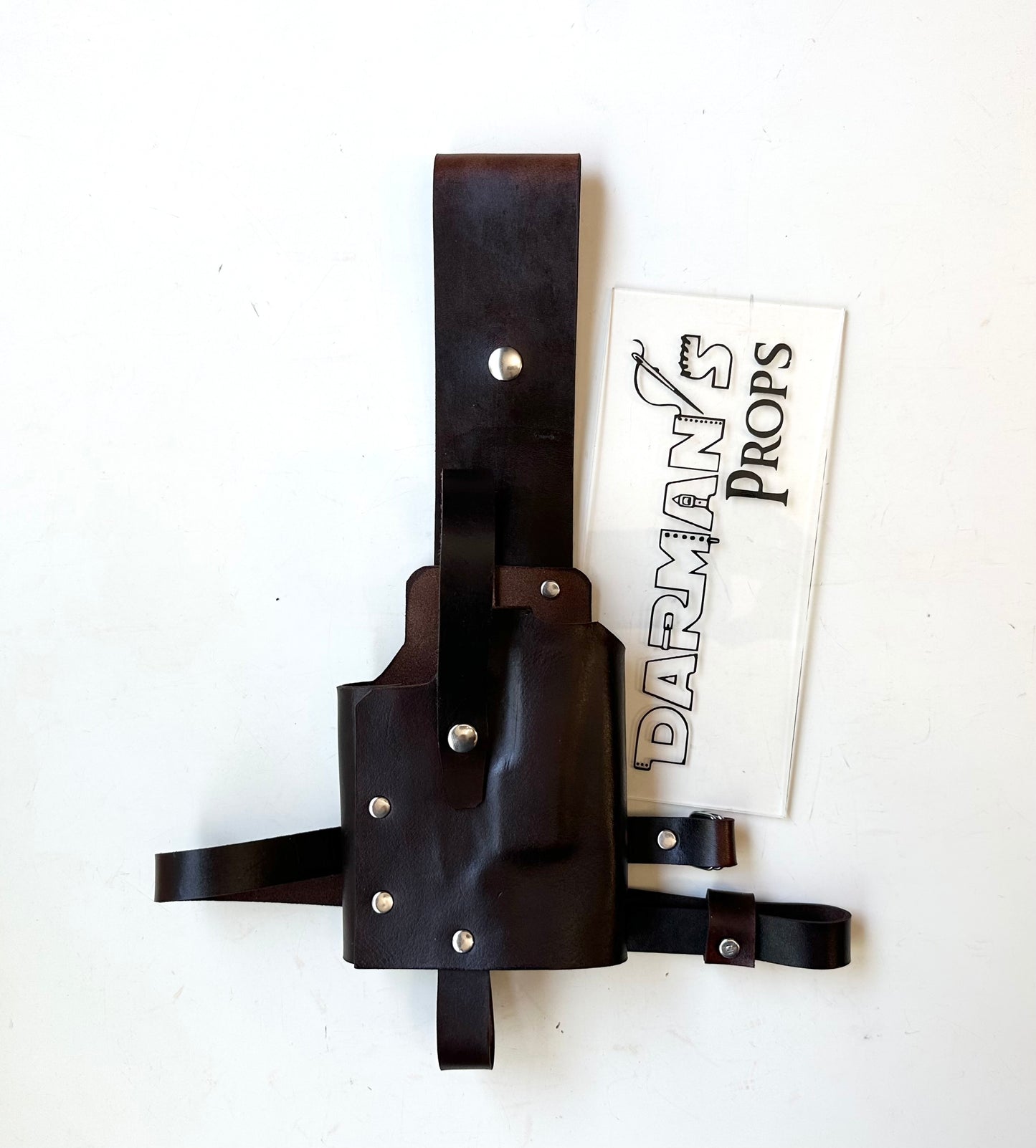 Fallout 10mm pistol gun Single drop leg holster for the Munetoshi Con/ Amazon version